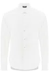 Mugler Poplin Shirt For Men In White