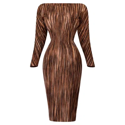 Pre-owned Mugler Rare Thierry  Ss 1988 Iconic Été Africain Collection Dress In Black