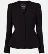 Mugler Re/edit Single-breasted Blazer In Black