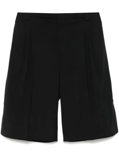Mugler Ring-detail Shorts In Black