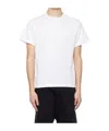 Mugler Round-neck Printed T-shirt In White