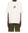 Mugler Round Neck Short Sleeve T-shirt In White