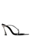 Mugler Sandals  In Black