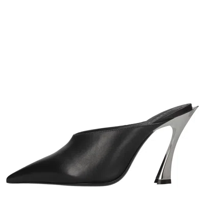 Mugler Sandals In Black