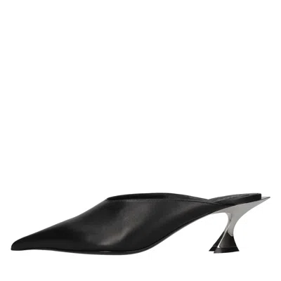 Mugler Sandals In Black