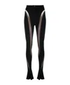Mugler Illusion Legging In Black