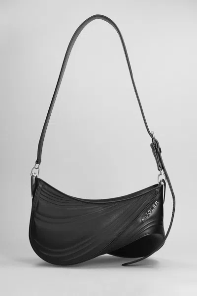 Mugler Shoulder Bag In Black