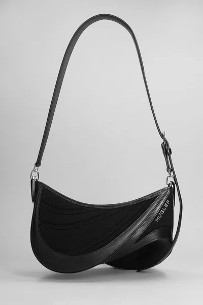 Mugler Shoulder Bag In Black