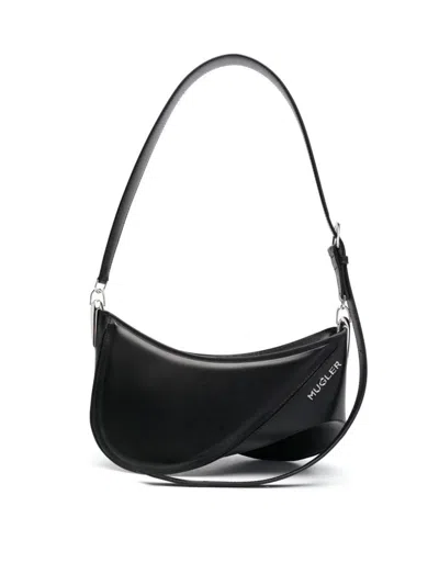 Mugler Shoulder Bag Bags In Black