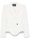 Mugler Signature Jacket In White