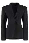 Mugler Single-breasted One Button Jacket