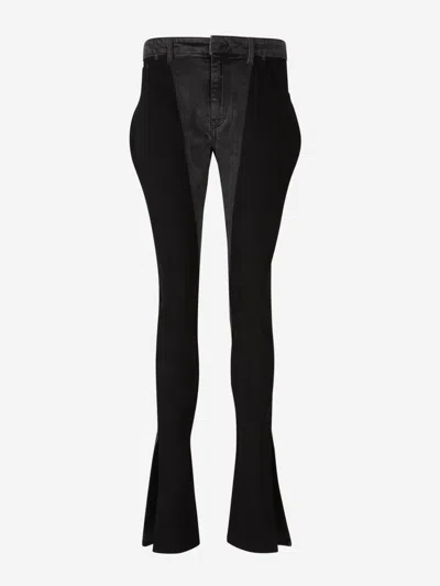 Mugler Skinny Fit Jeans In Black