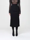 Mugler 스커트  여성 색상 블랙 In Black