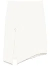 Mugler Knee Length And Midi Skirts In White