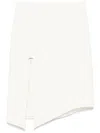 Mugler Knee Length And Midi Skirts In White