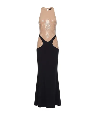 Mugler Sleeveless Dress In Multi