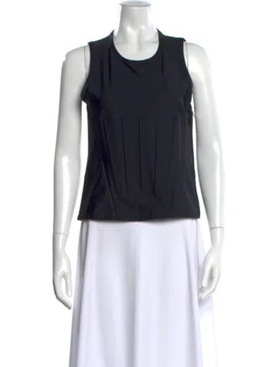 Pre-owned Mugler Sleeveless Shirt In Black