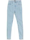 Mugler Denim Tapered Jeans In Blue