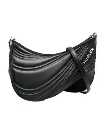 MUGLER SPIRAL CURVE 01 SHOULDER BAG