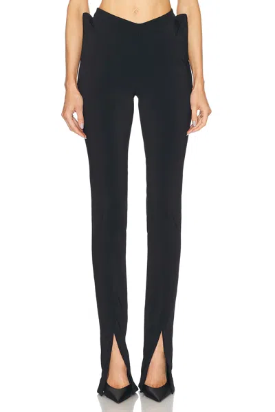 Mugler Split Hem Pant