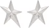 Mugler Maxi Star Stud Earrings In Metallic
