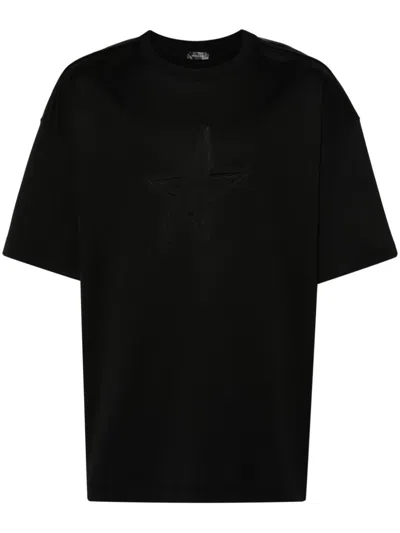 MUGLER STAR-EMBOSSED T-SHIRT