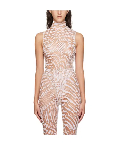 MUGLER STAR PATTERN JUMPSUIT
