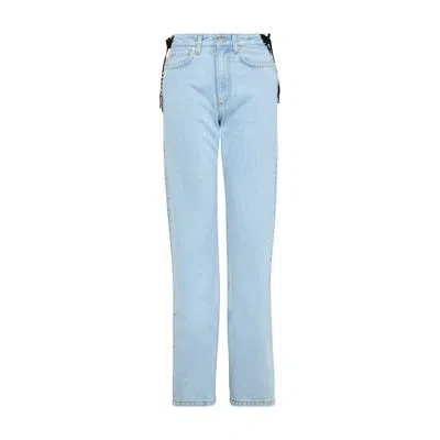 Mugler Straight Jeans In Blue