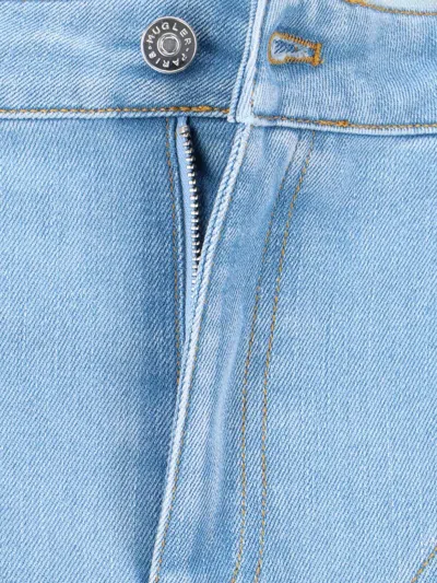 Mugler Straight Jeans In Blue