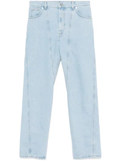 Mugler Straight-leg Jeans In 6048