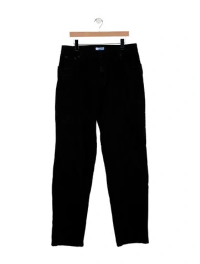 Pre-owned Mugler Straight-leg Jeans W/ Tags In Black