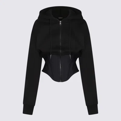 Mugler Sweaters In Black