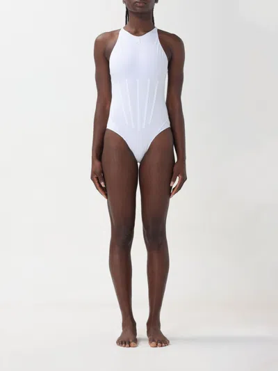 Mugler Swimsuit  Woman In White