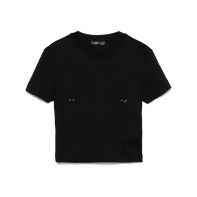 Mugler T-shirt In Black