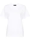 Mugler Logo-print Cotton T-shirt In White