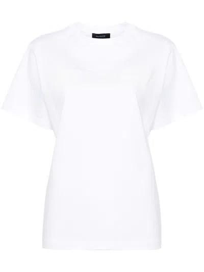 Mugler T-shirt Con Stampa In White