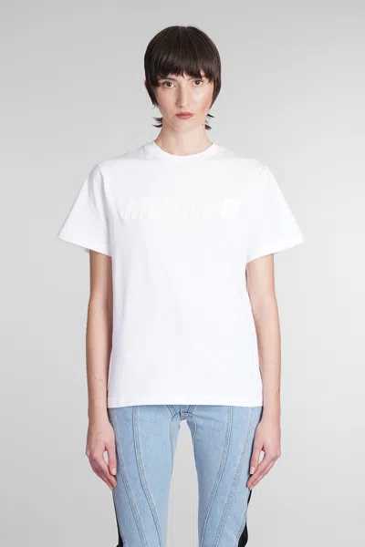 Mugler T-shirt In White Cotton