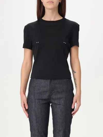 MUGLER T-SHIRT MUGLER WOMAN COLOR BLACK,G52940002