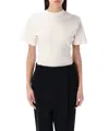 Mugler Woman T-shirt White Size Xs Cotton In White