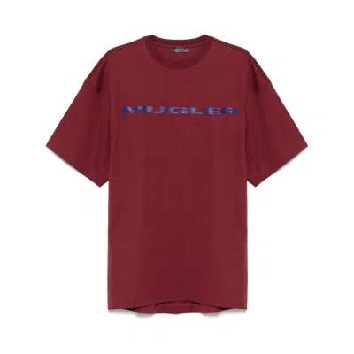 Mugler T-shirts In Red