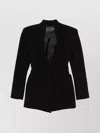 Mugler Tailored Jacket With Structured Shoulders