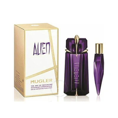 Mugler Thierry  Ladies Alien Gift Set Fragrances 3660732597802 In White
