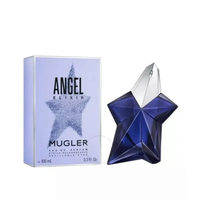 Mugler Thierry  Ladies Angel Elixir Edp Spray 1.7 oz Fragrances 3614273764933 In Amber / Orange / Pink