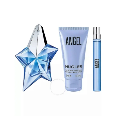 Mugler Thierry  Ladies Angel Gift Set Fragrances 3439600047400 In White