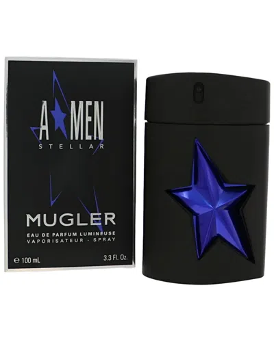 Mugler Thierry  Men's 3.3oz A*men Stellar Eau De Parfum Spray In Blue