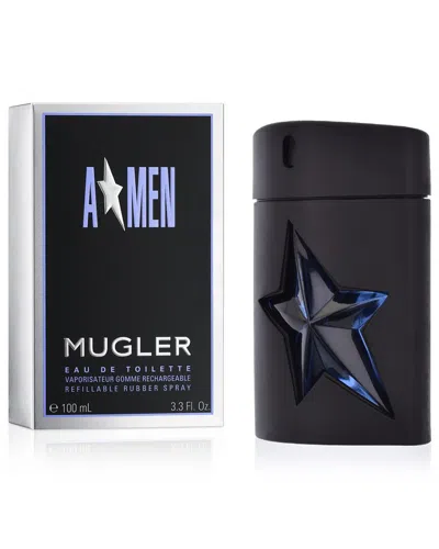 Mugler Thierry  Men's 3.4oz Angel A-men Edt Spray In Transparent