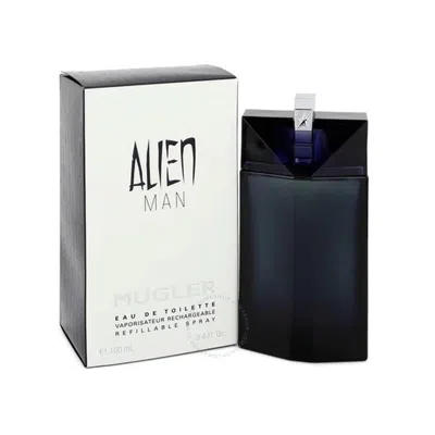 Mugler Thierry  Men's Alien Man Edt 3.4 oz (tester) Fragrances 3439600029826 In White