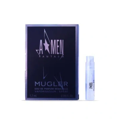 Mugler Thierry  Men's A*men Fantasm Edp Spray 0.04 oz Fragrances 3614274126860 In Blue