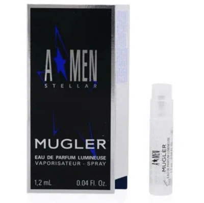 Mugler Thierry  Men's A*men Stellar Edp Spray 0.04 oz Fragrances 3614274317886 In Transparent