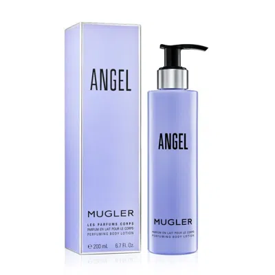 Mugler Thierry  Men's Angel Body Lotion 6.8 oz (tester) Fragrances 3439600056839 In Purple